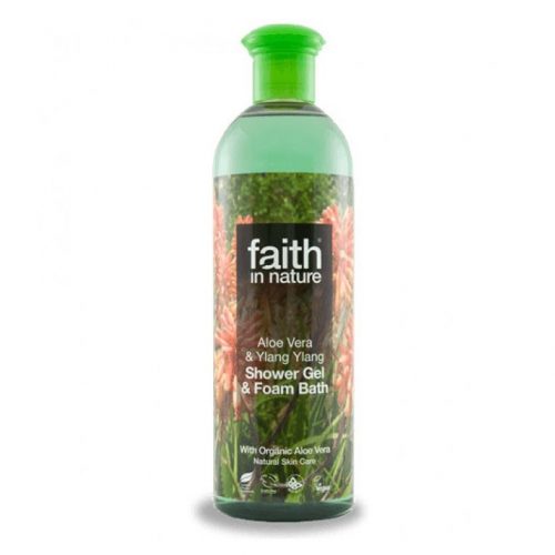 Faith In nature tusfürdő aloe vera-ylang ylang 400 ml