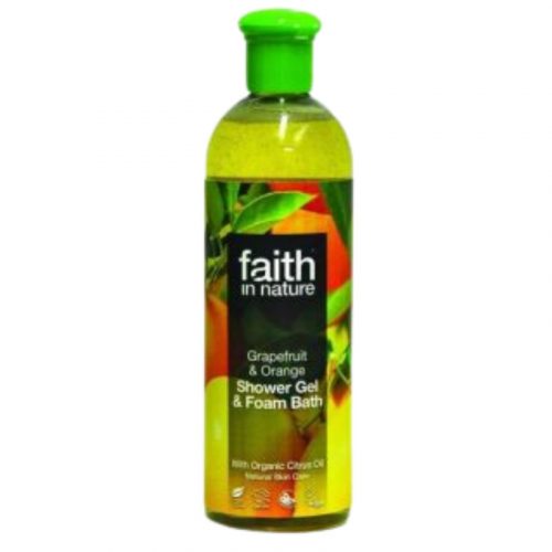 Faith In nature tusfürdő grapefruit-narancs 400 ml