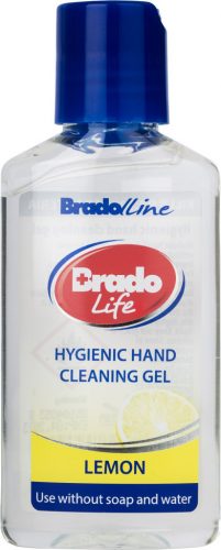 Bradolife kézfertőtlenítő gél citrom 50 ml