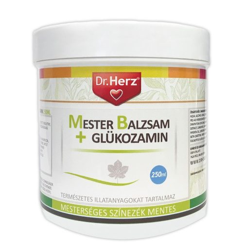 Dr.herz mesterbalzsam+glüközamin 250 ml