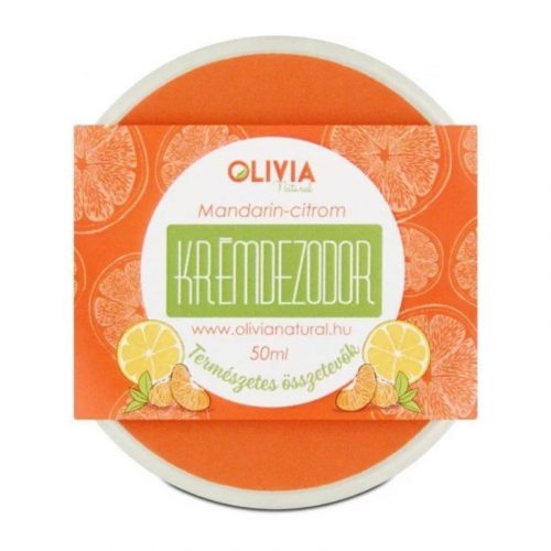 Olivia Natural mandarin-citrom krémdezodor 50 ml