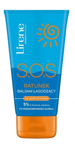 Lirene s.o.s nyugtató balzsam napégés enyhítésére 150 ml