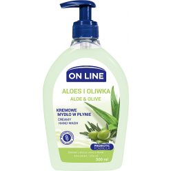 On Line folyékony krémszappan aloe vera és olíva 500 ml