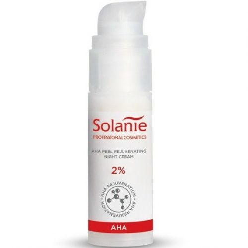 Solanie AHA peel bőrfiatalító éjszakai krém 30ml